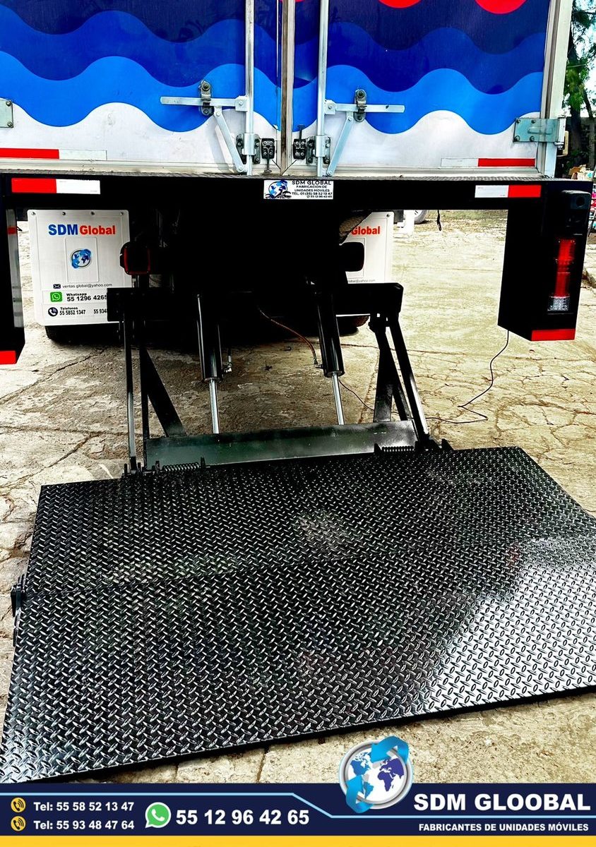 Fabricantes de Rampas Hidraulicas para camioneta y camion de carga <br>