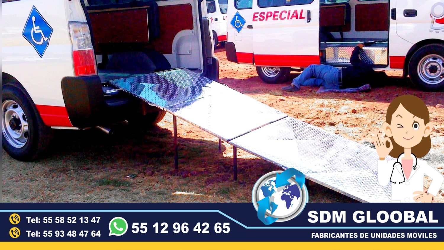 Venta de Unidades Medicas Moviles Especiales Hecho en Mexico