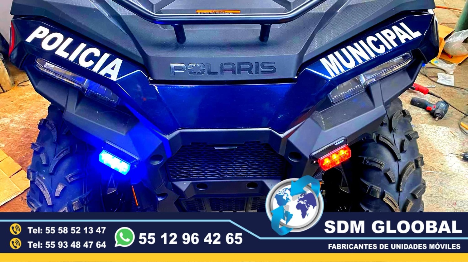 Venta Fabricacion Conversion y Equipamiento de MotoPatrullas cuatrimotos bicicletas     