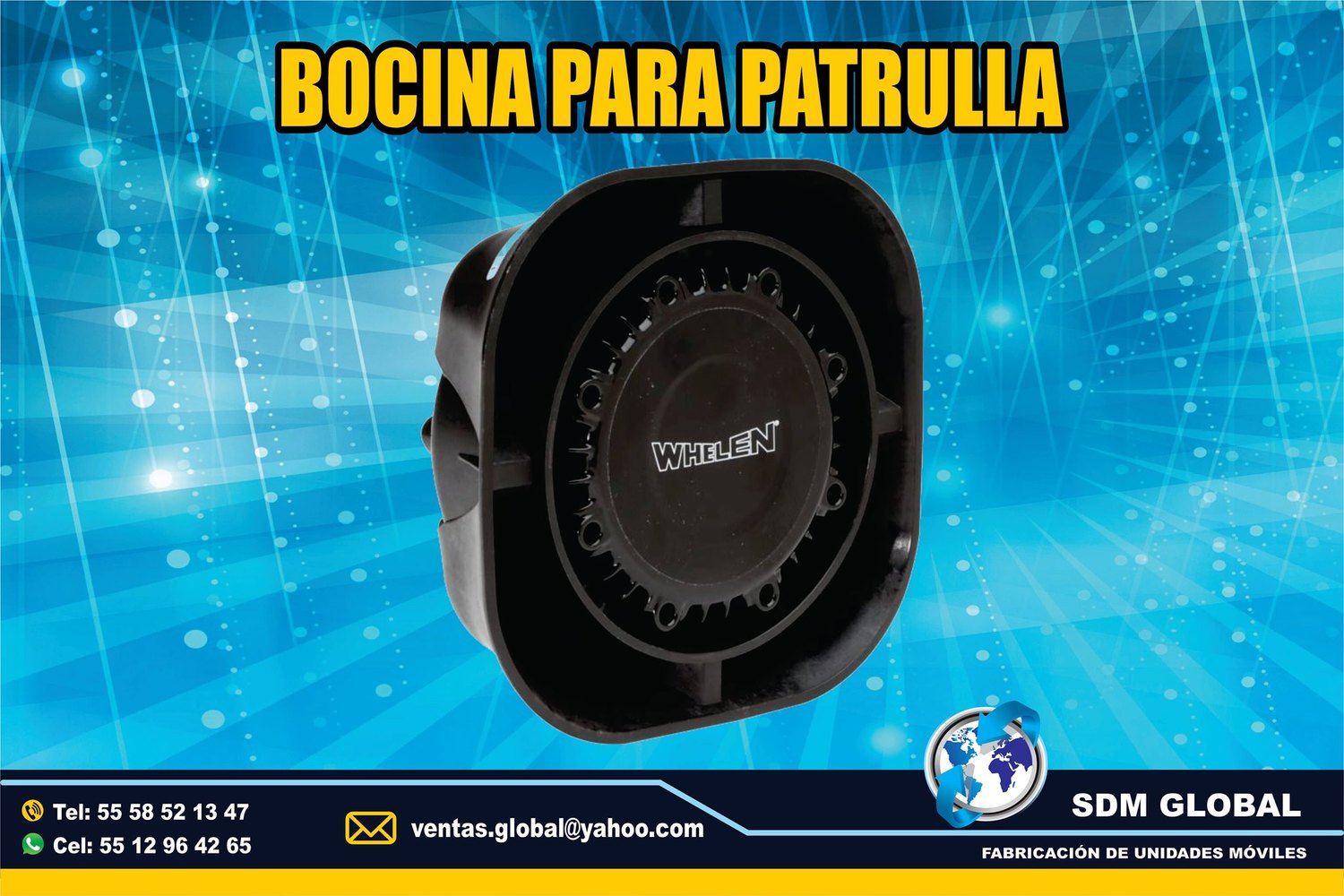 VENTA DE <span style="font-weight: bold;">bocina</span> y equipo para ambulancias MARCA WHELEN<br>