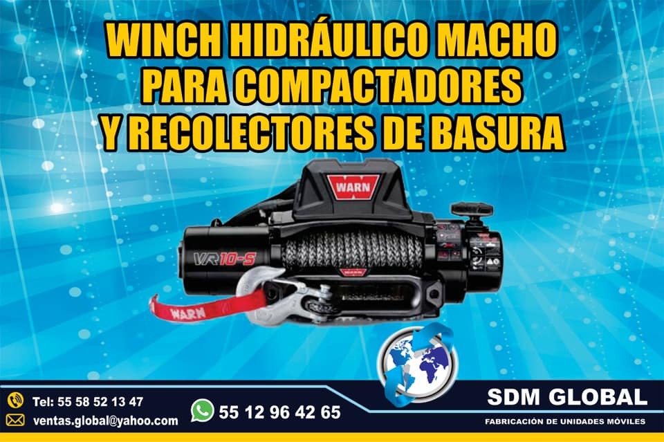 Venta de Winch electrico para Rampas Hidrahulicas