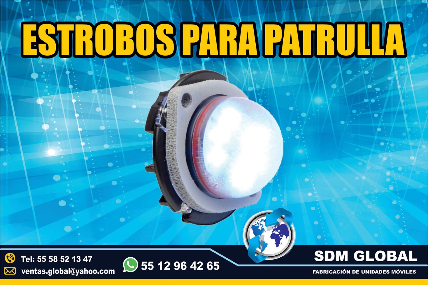 Venta de Luces Perimetrales para Ambulancias de Traslado Tipo I, II 