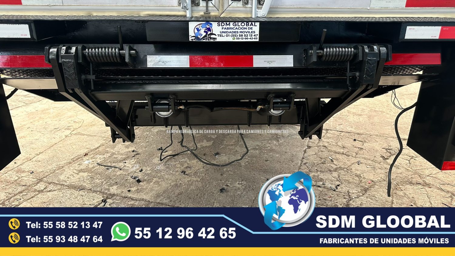 Fabricantes de Rampas Hidraulicas para camioneta y camion de carga <br>