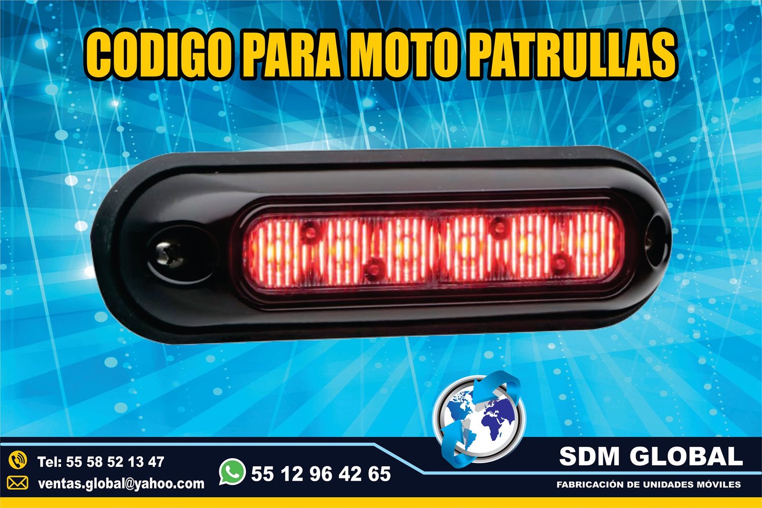 Venta de Luces Perimetrales para Ambulancias de Traslado Tipo I, II 