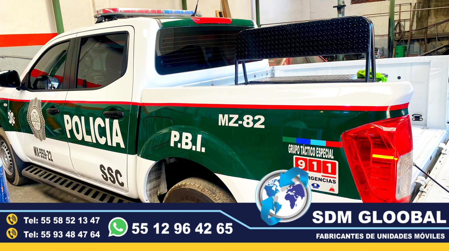 Fabrica de Patrullas CDMX Conversion Equipamiento Venta 
