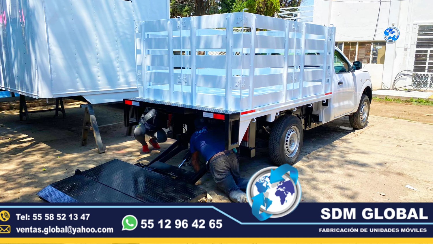 Fabricantes de Rampas Hidraulicas para camioneta y camion de carga <br>