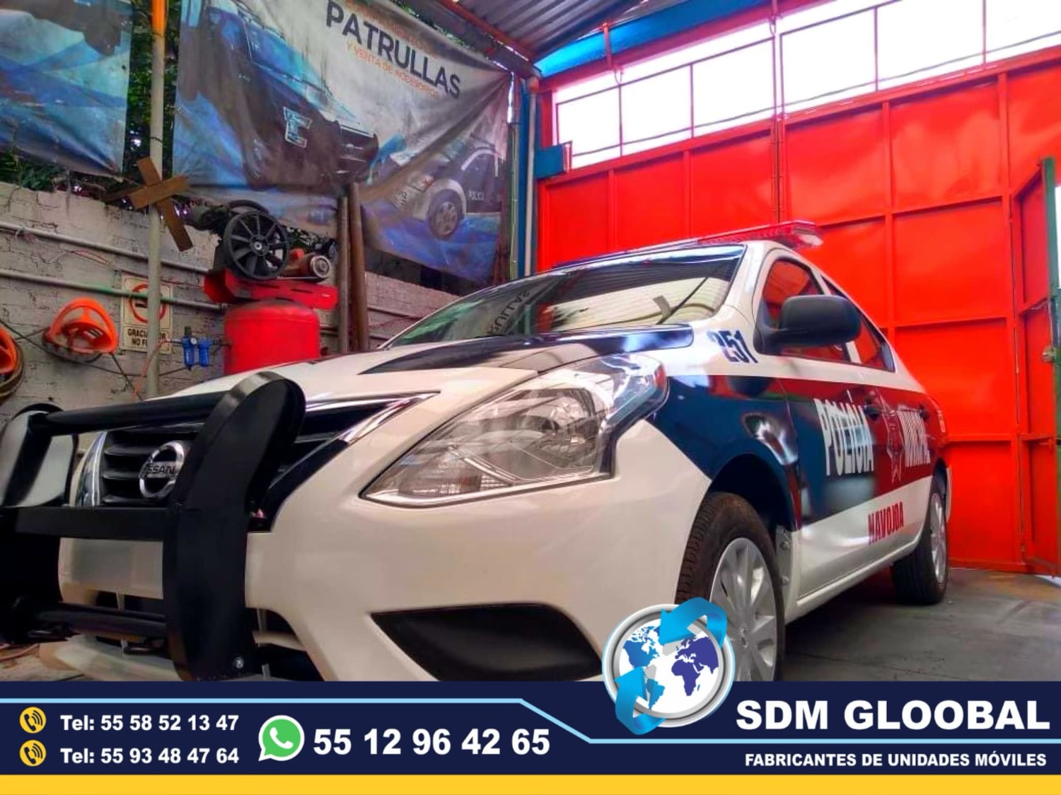 Fabrica de Patrullas Sedan  Conversion Equipamiento Venta<br>