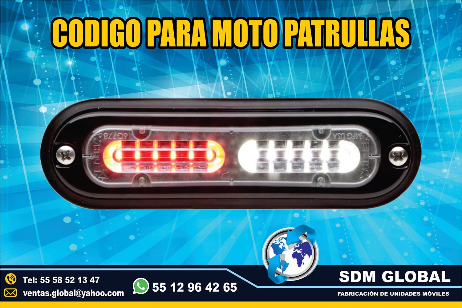 Venta de Luces Perimetrales para Ambulancias de Traslado Tipo I, II 