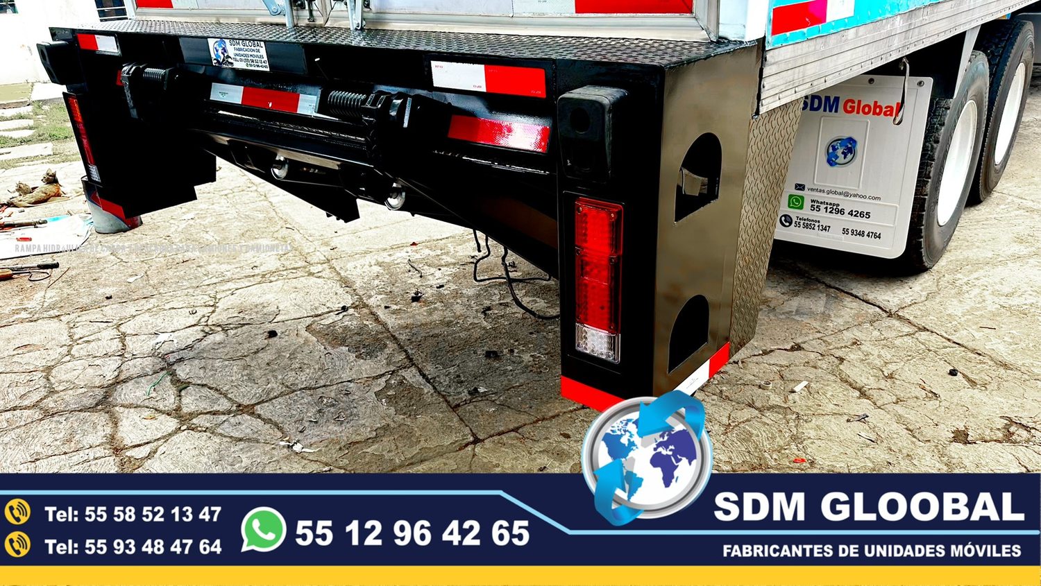 Fabricantes de Rampas Hidraulicas para camioneta y camion de carga <br>