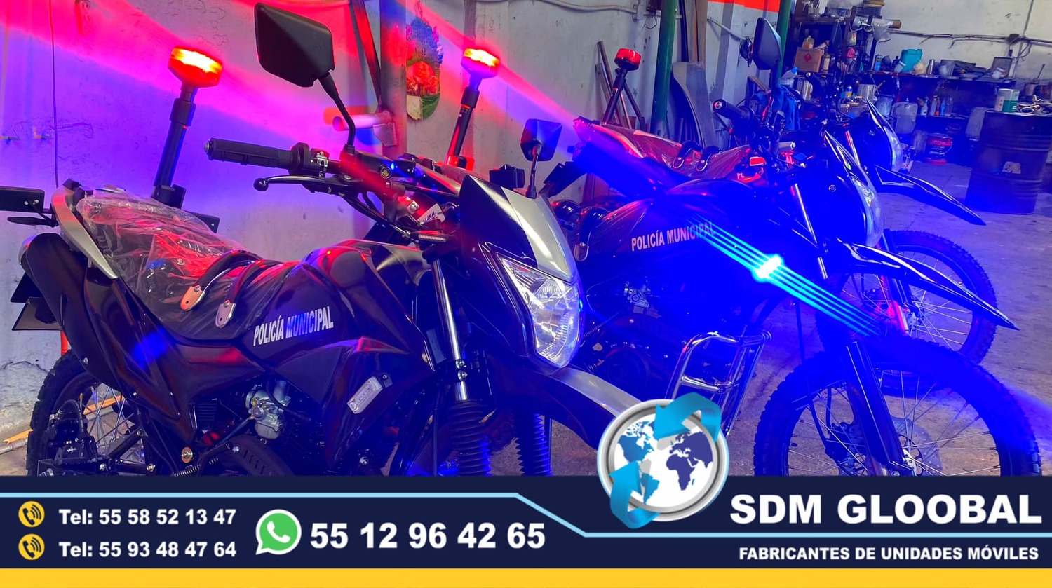 Fabricantes de MotoPatrullas Conversion Equipamiento Venta 