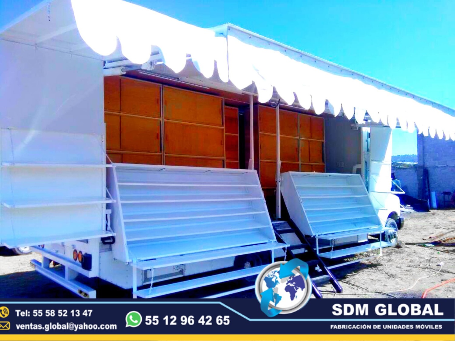 Venta de Unidad Movil Especial para promocion de productos en Mexico     