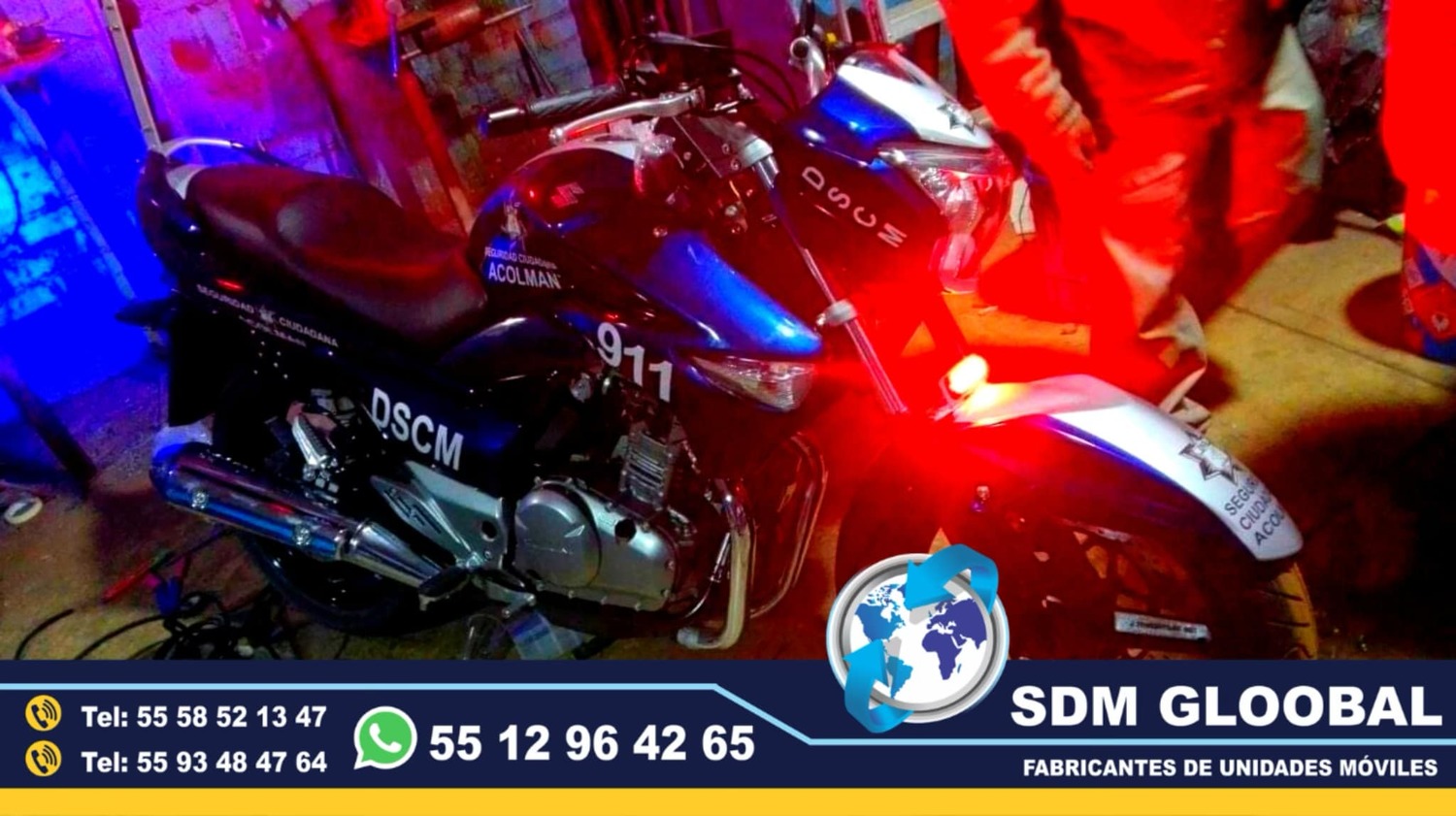 Venta Fabricacion Conversion y Equipamiento de MotoPatrullas cuatrimotos bicicletas  