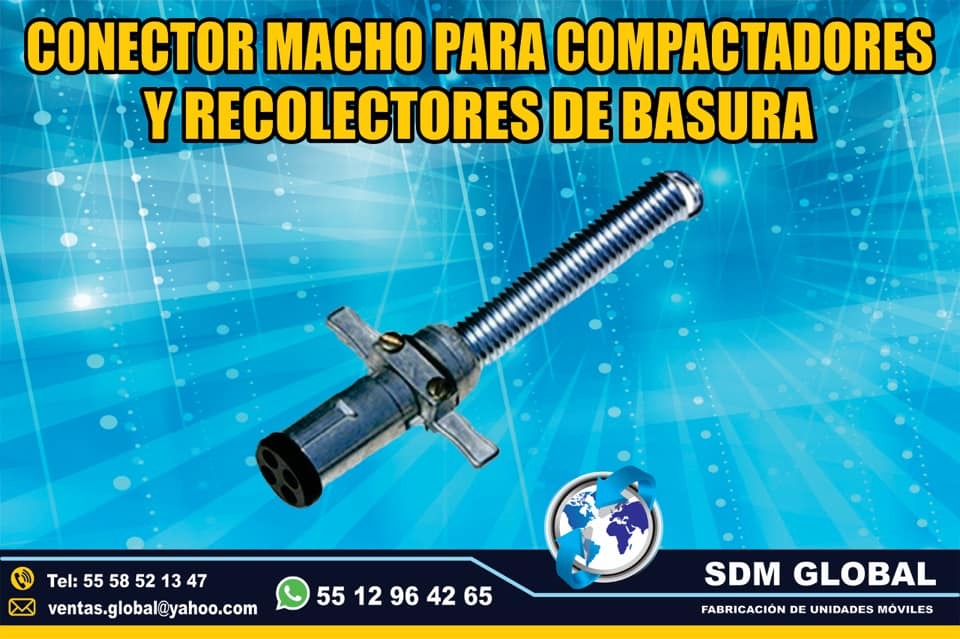 Venta de Conector macho para Rampas Hidrahulicas