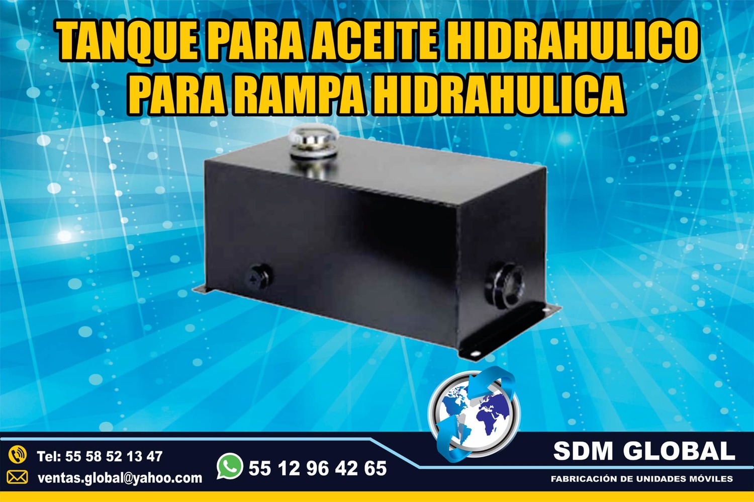 Venta de Tanque de aceite para Rampas Hidrahulicas  