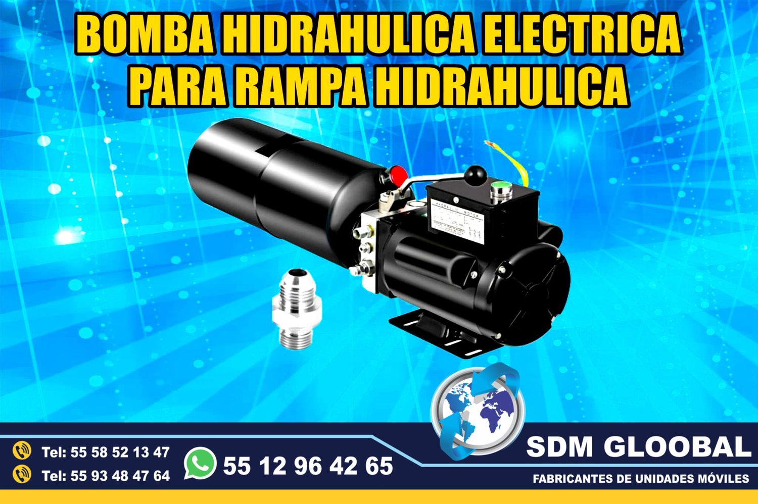 Venta de Bomba electrica para Rampas Hidraulicas de carga