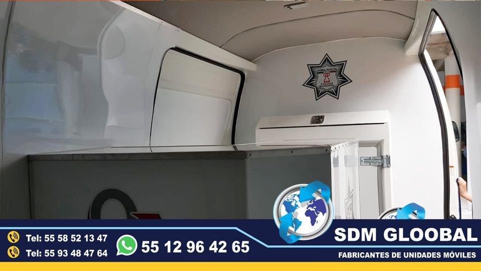 Venta de Unidades Moviles de Primer Respondiente de seguridad publica municipal oficina movil     