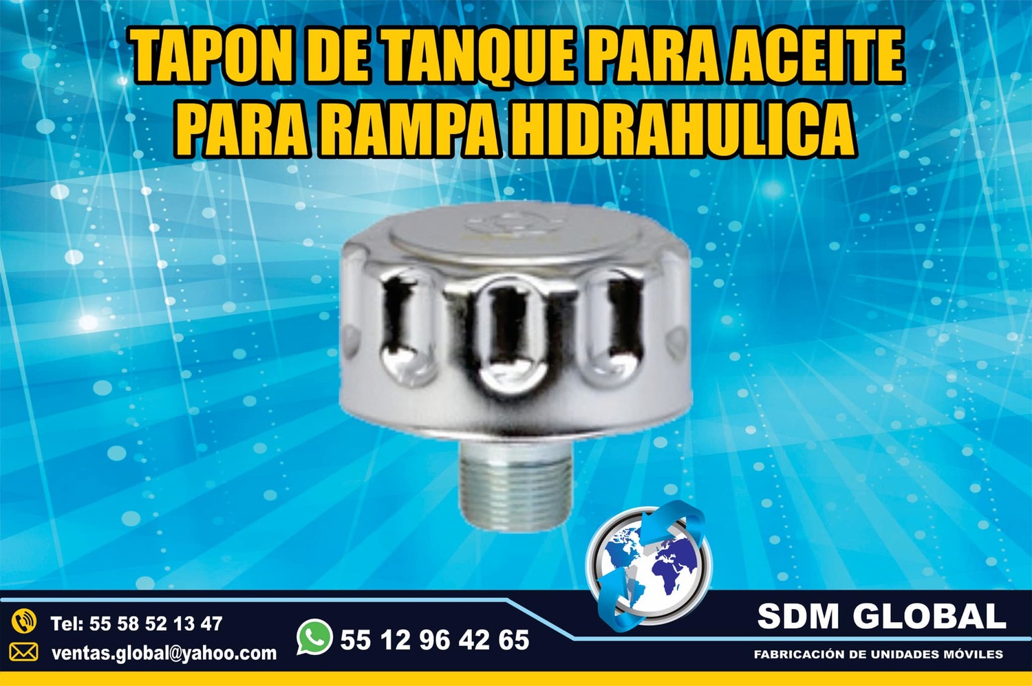 Venta de Tapon de tanque para Rampas Hidrahulicas  