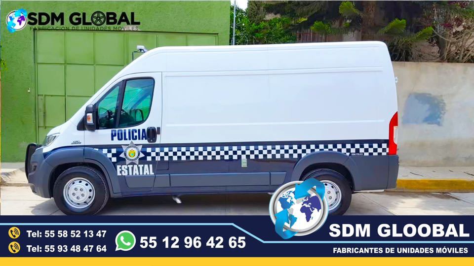 Venta de Unidades Moviles de Primer Respondiente de seguridad publica municipal oficina movil     