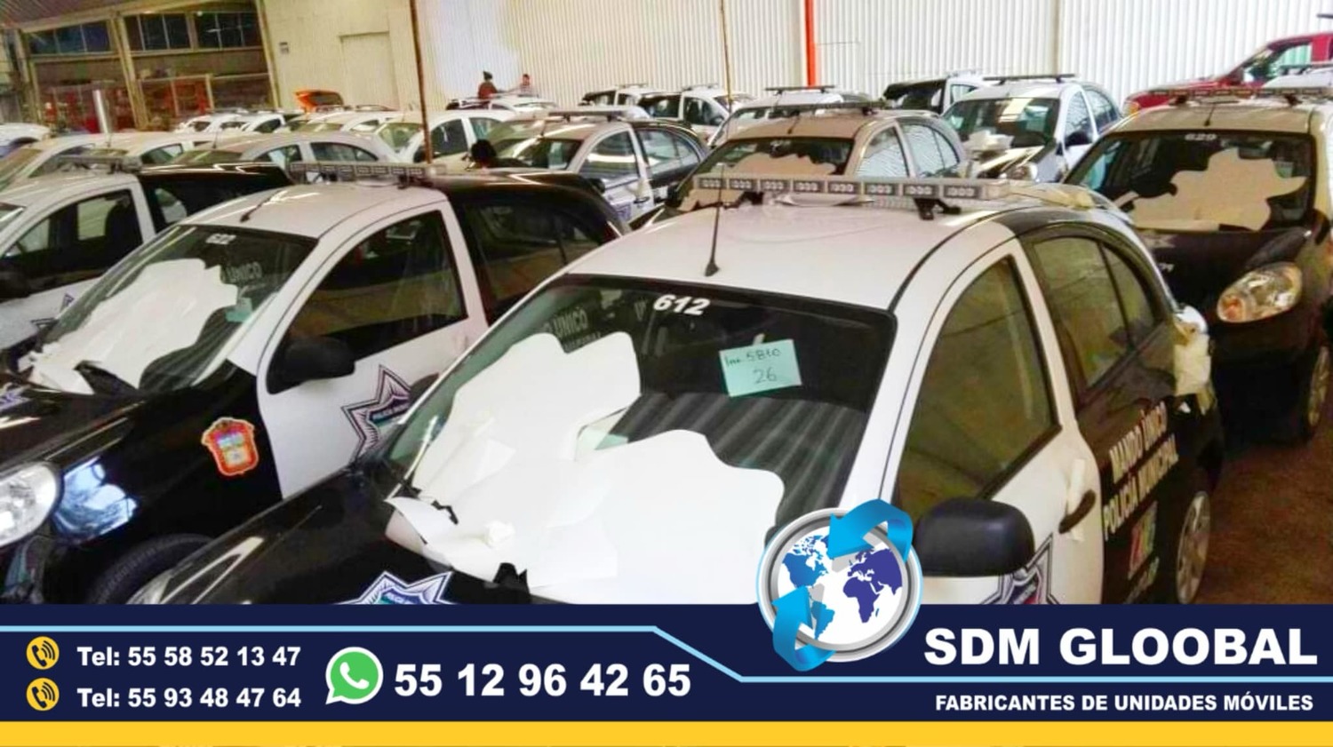 Fabricantes de Patrullas Sedan  Conversion Equipamiento Venta<br>