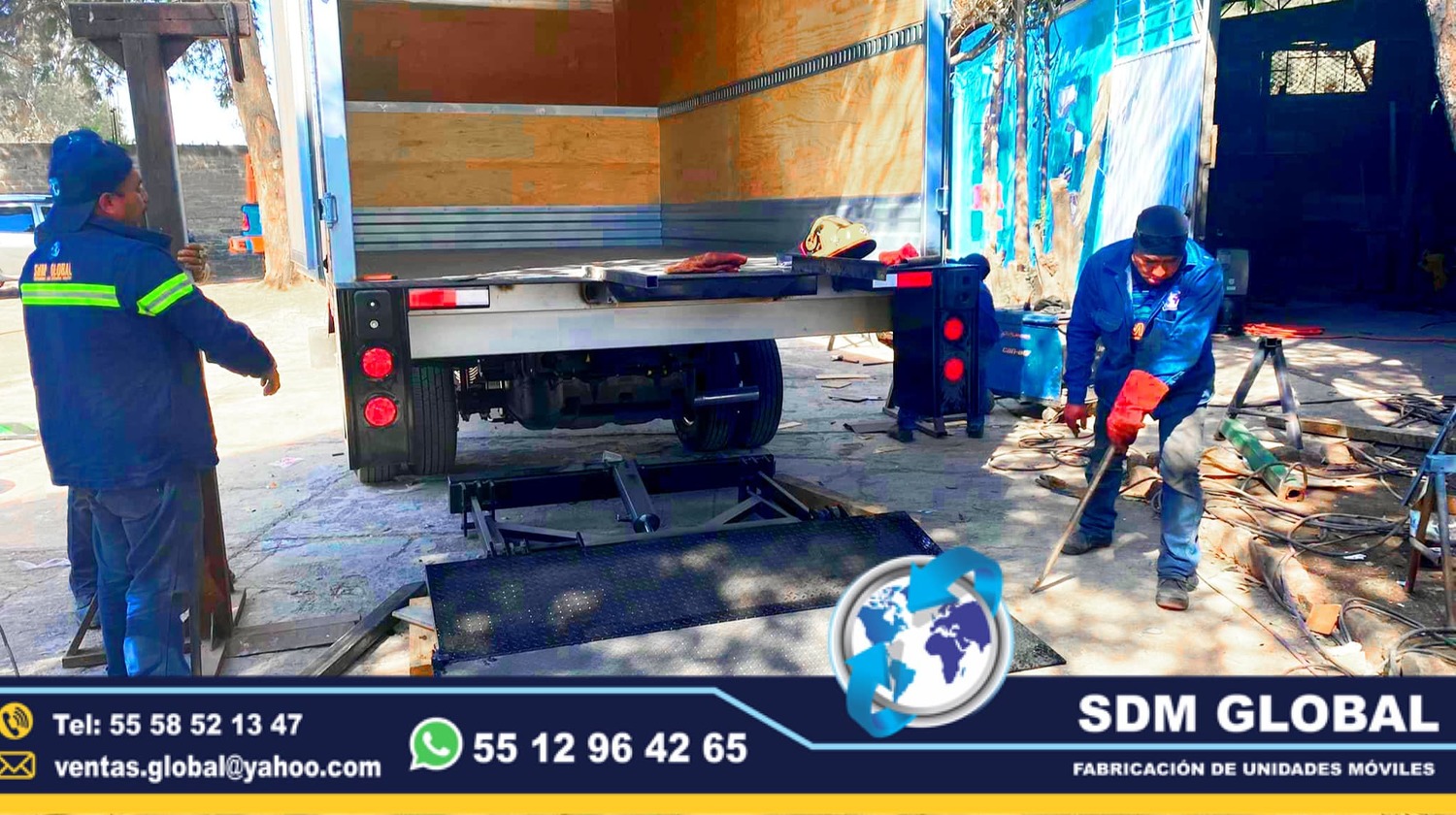 Venta de Rampas Hidrahulicas de carga 