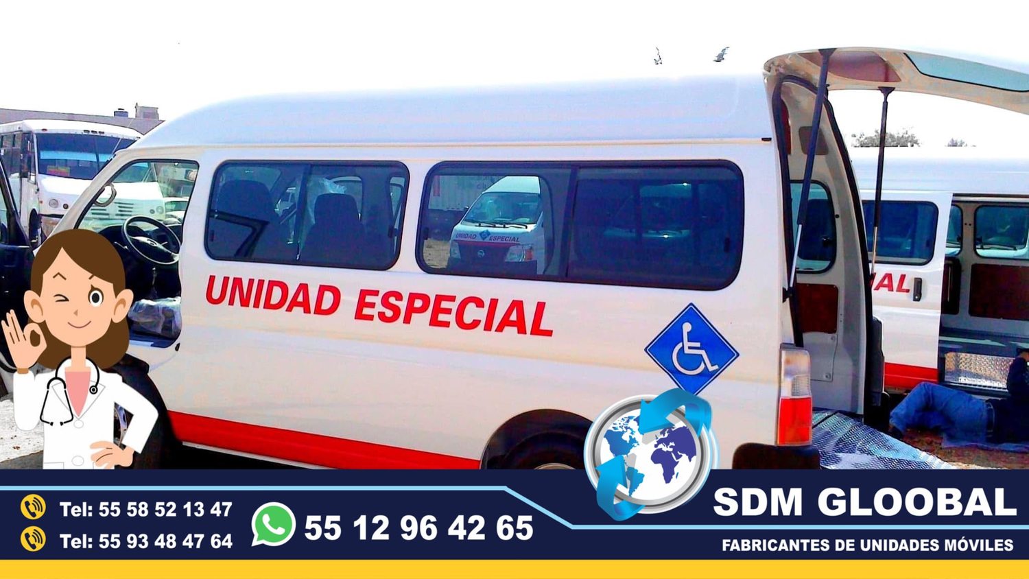 Venta de Unidades Medicas Moviles Especiales Hecho en Mexico