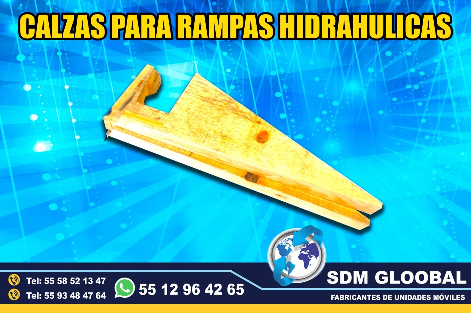 Venta de Calzas para Rampas Hidraulicas de carga y descarga