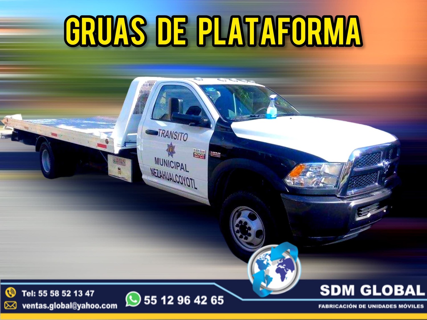 Venta y Fabricacion de Gruas de Plataforma Tipo A, B, C. <br>