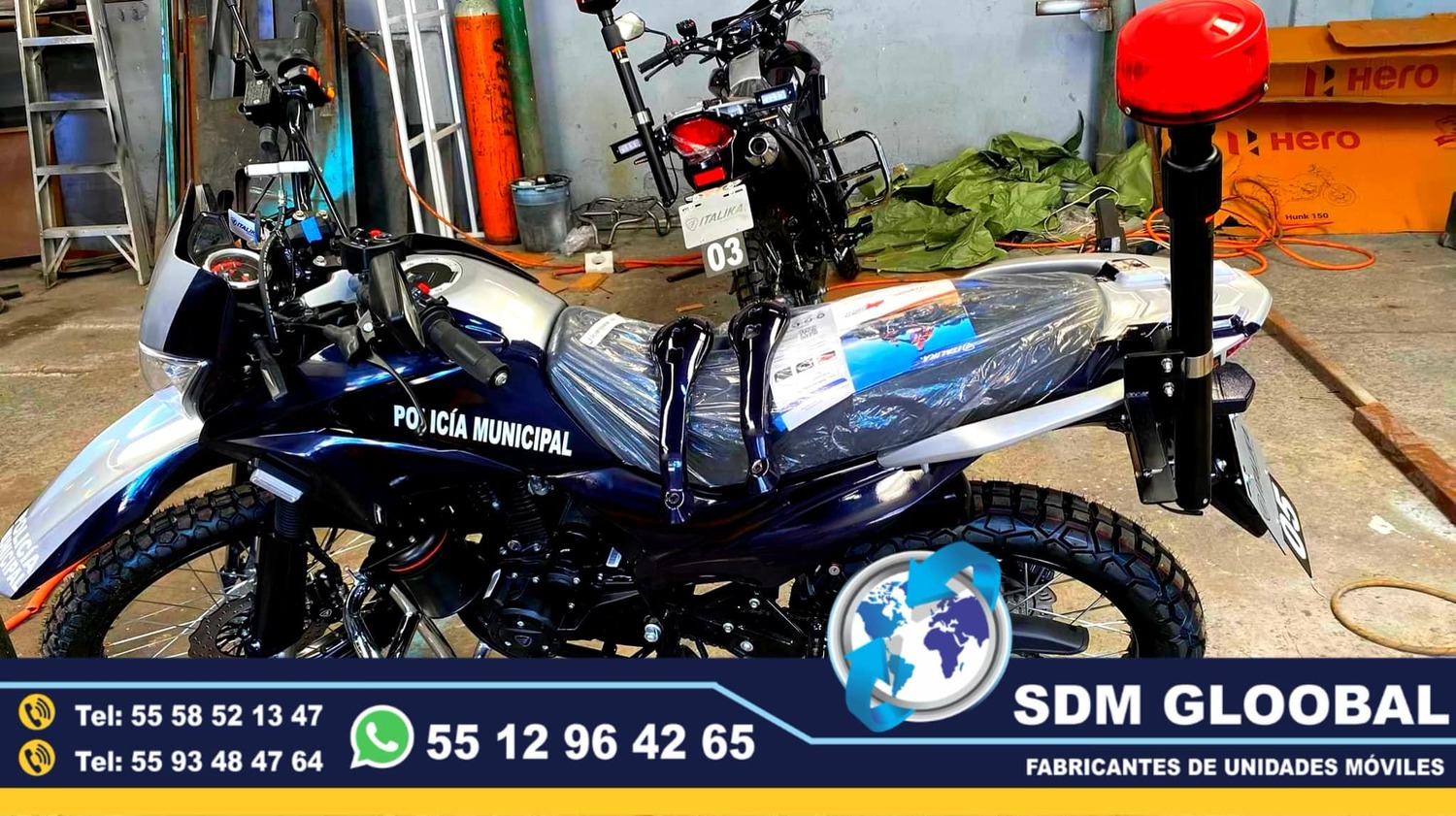 Venta Fabricacion Conversion y Equipamiento de MotoPatrullas cuatrimotos bicicletas     