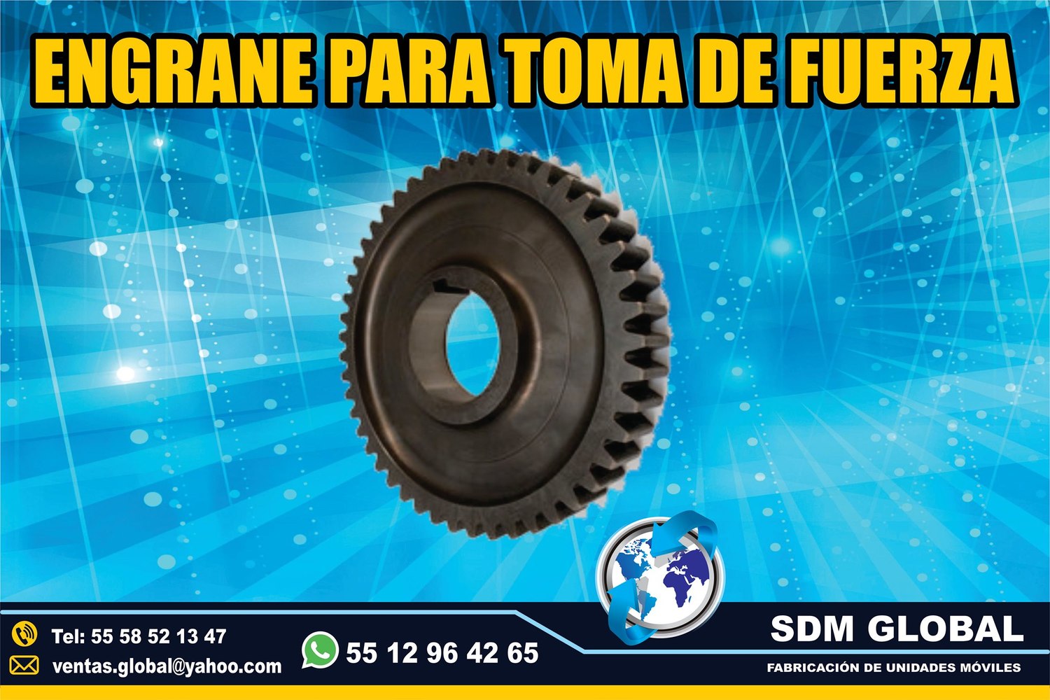 VENTA DE ENGRANE PARA TOMA DE FUERZA