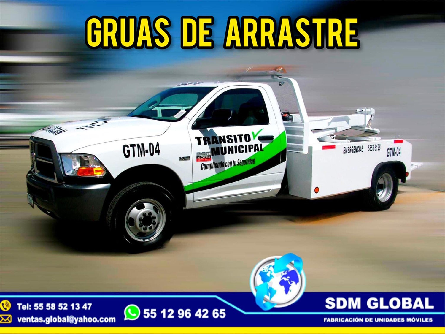 Venta y Fabricacion de Gruas de Plataforma Tipo A, B, C. 