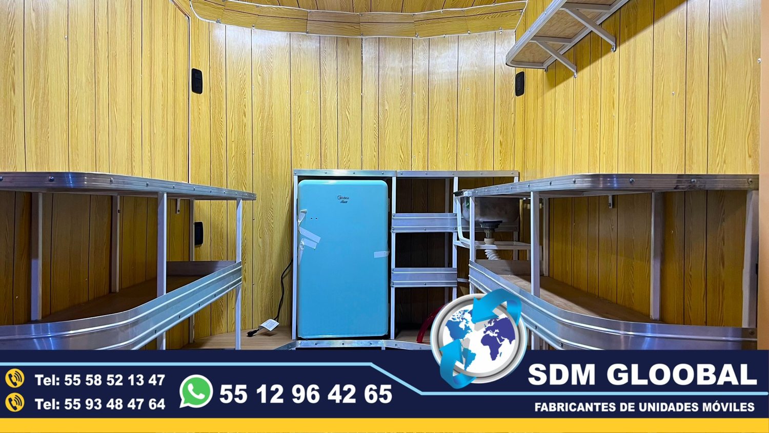 Venta de Unidades Moviles Remolque equipado amueblado