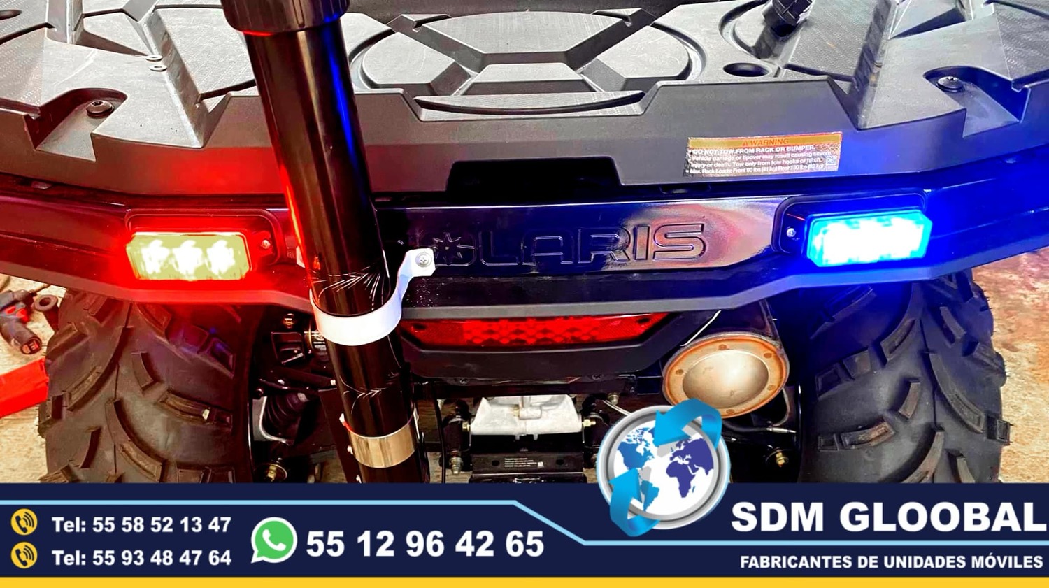 Venta Fabricacion Conversion y Equipamiento de MotoPatrullas cuatrimotos bicicletas     