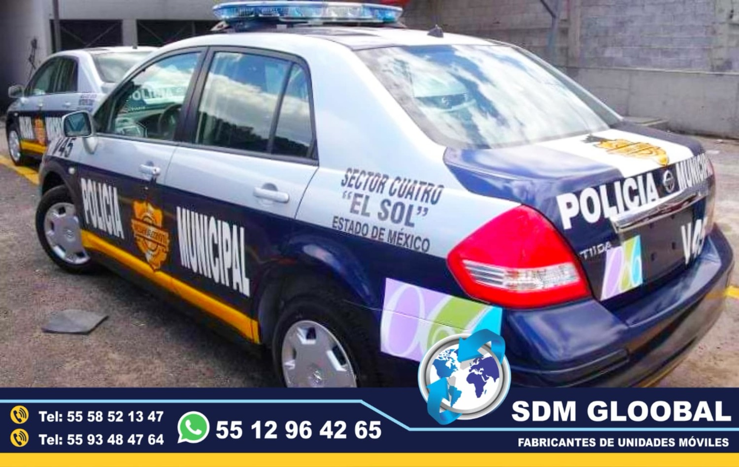 Fabrica de Patrullas Sedan  Conversion Equipamiento Venta<br>