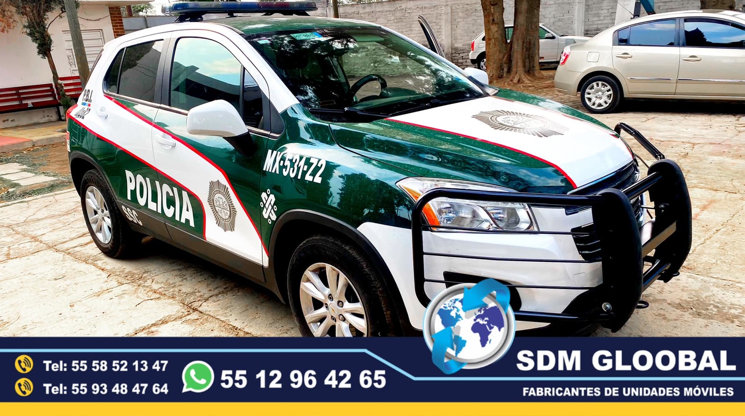 Fabrica de Patrullas CDMX Conversion Equipamiento Venta 