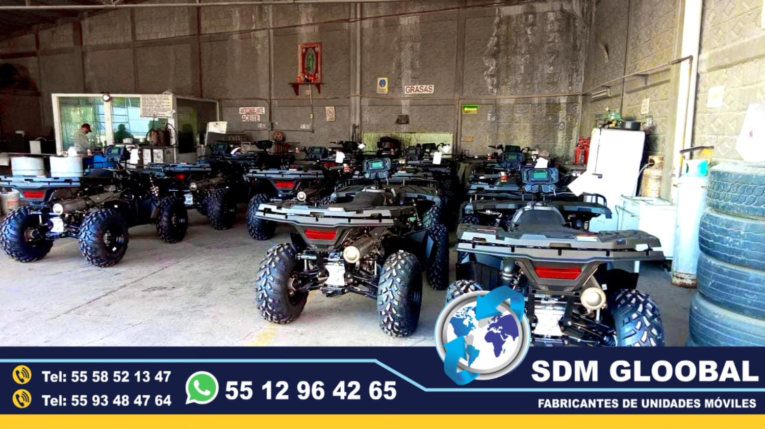 Venta Fabricacion Conversion y Equipamiento de MotoPatrullas cuatrimotos bicicletas     