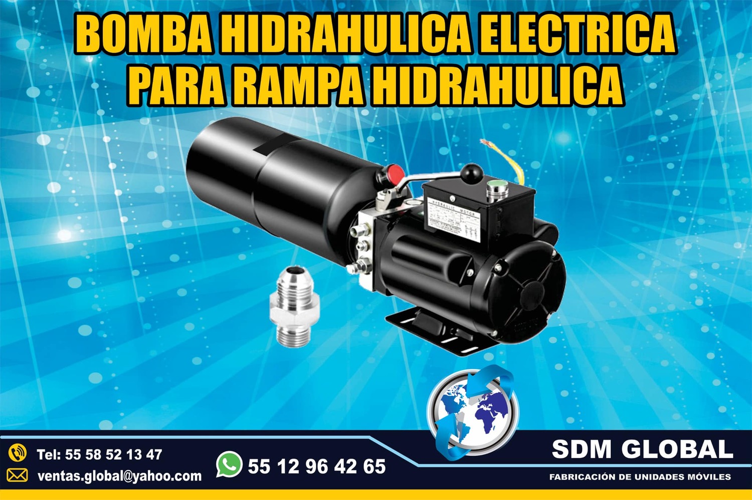 Venta de Bomba electrica para Rampas Hidrahulicas  