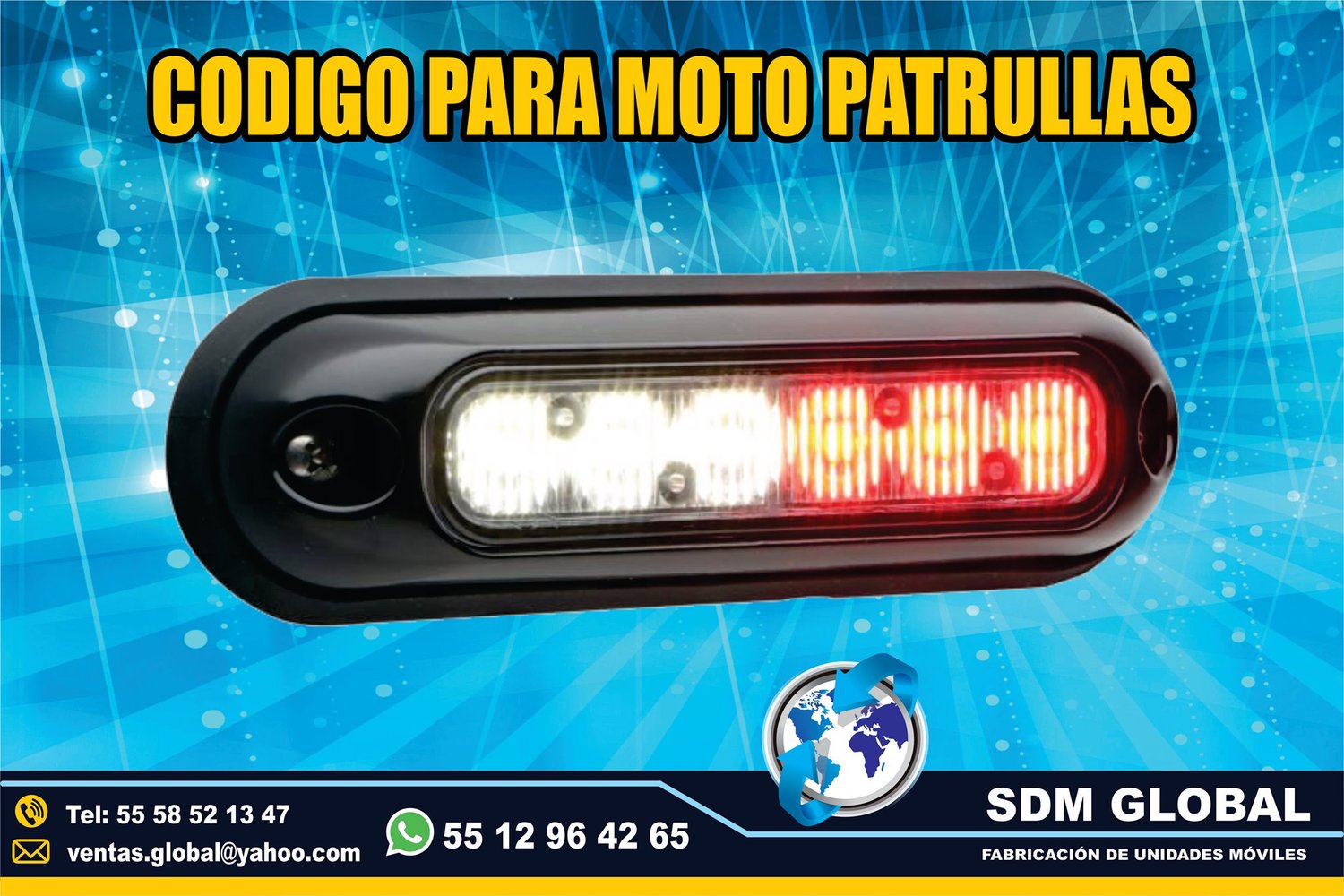 Venta de Luces Perimetrales para Ambulancias de Traslado Tipo I, II 