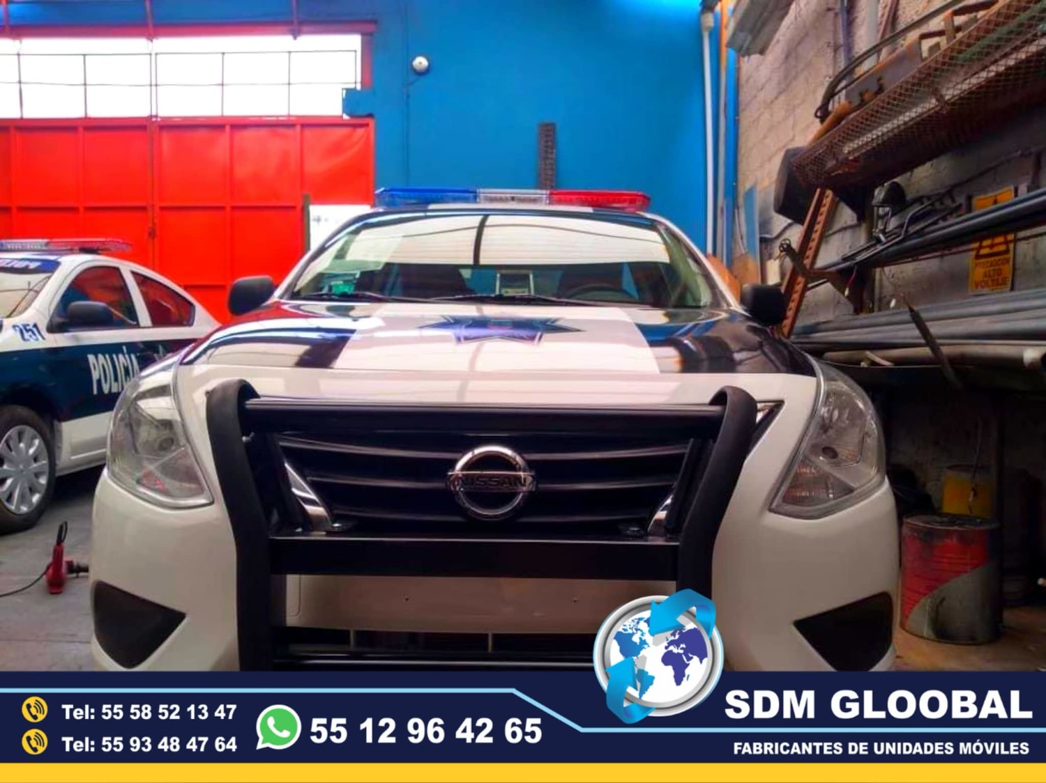 Fabricantes de Patrullas Sedan  Conversion Equipamiento Venta<br>