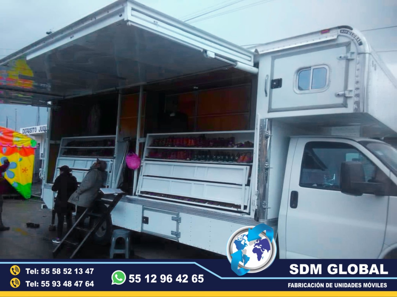 Venta de Unidad Movil para venta de productos varios hecho en Mexico