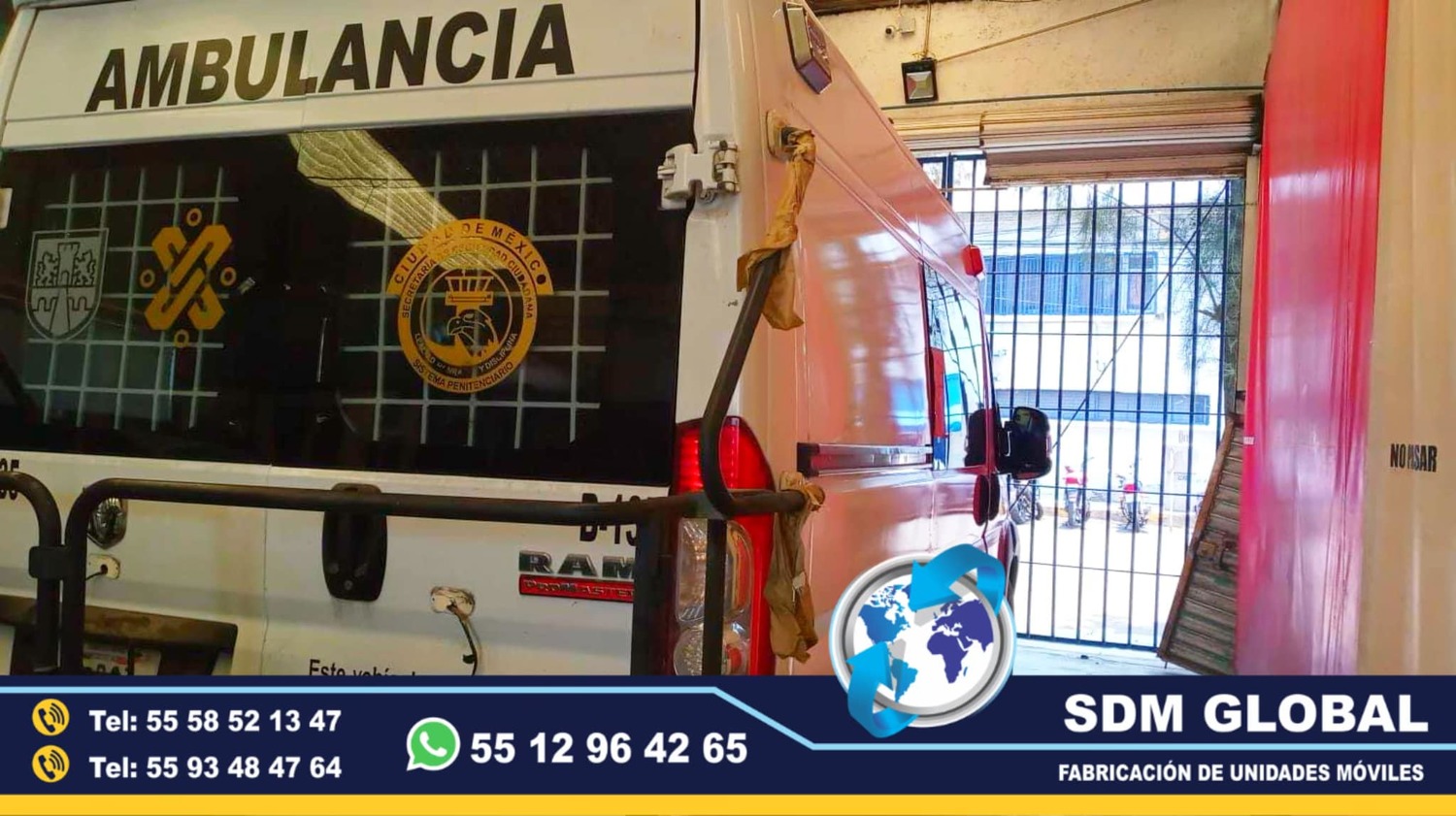 Reparacion de Ambulancias de traslado de reos delincuentes