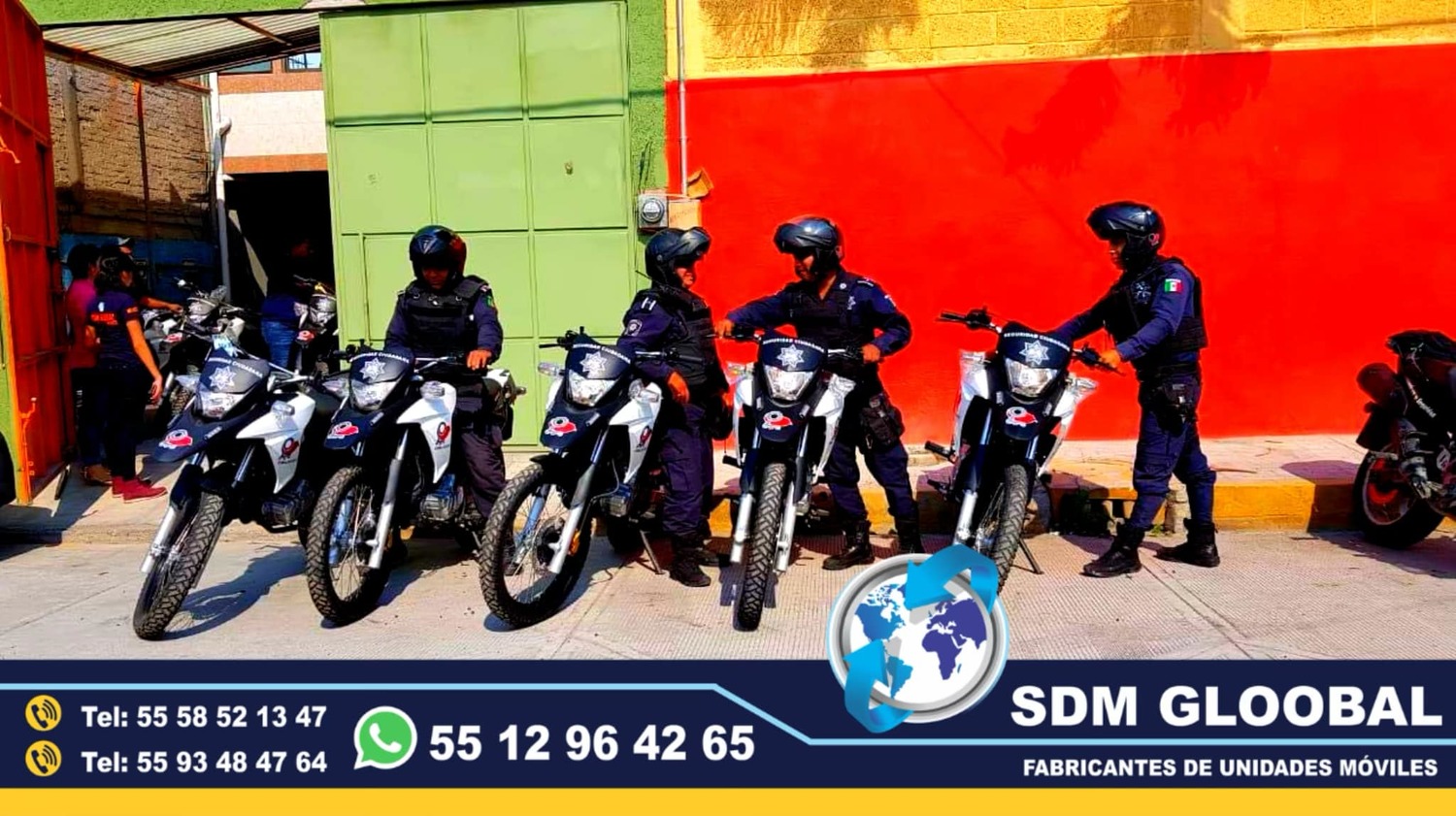 Venta Fabricacion Conversion y Equipamiento de MotoPatrullas cuatrimotos bicicletas  