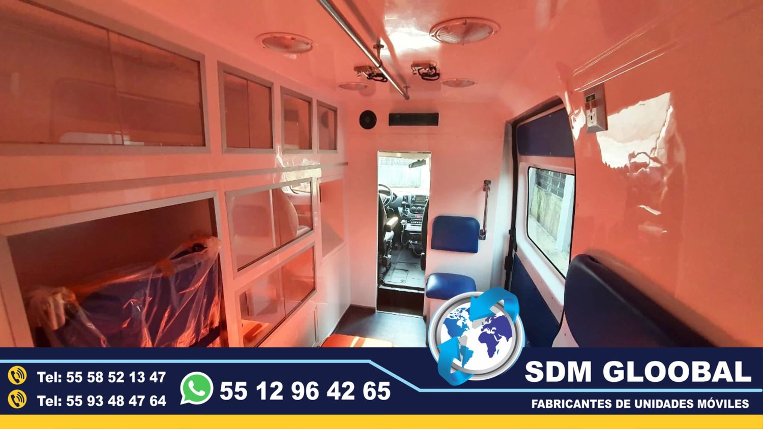 Venta de Ambulancias de Traslado de Tipo 1 y Tipo 2 en Mexico.