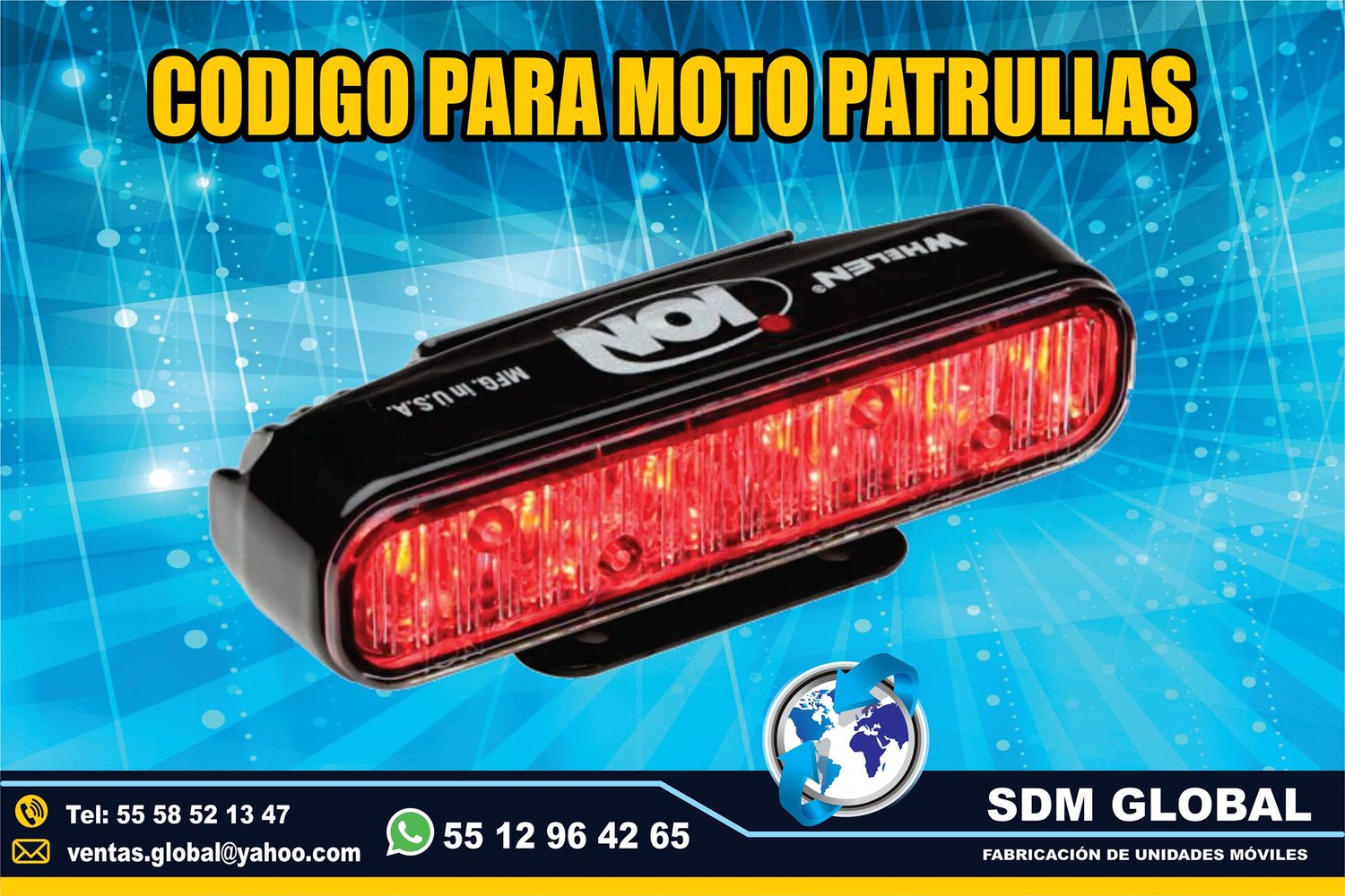 Venta de Luces Perimetrales Auxiliares para Gruas