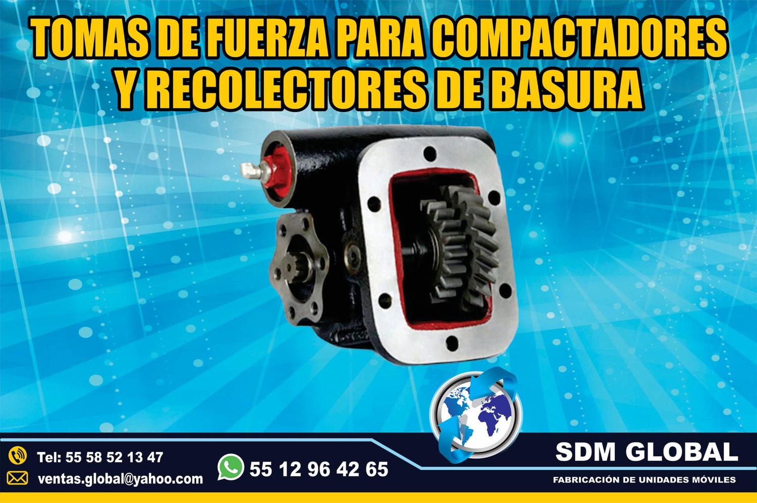 Venta de Toma de Fuerza para Rampas Hidrahulicas