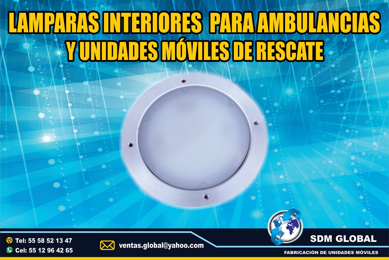 Venta de Luces Perimetrales para Ambulancias de Traslado