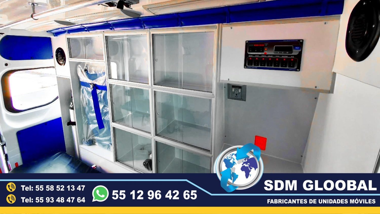 Venta de Ambulancias de Traslado de Tipo 1 y Tipo 2 en Mexico.